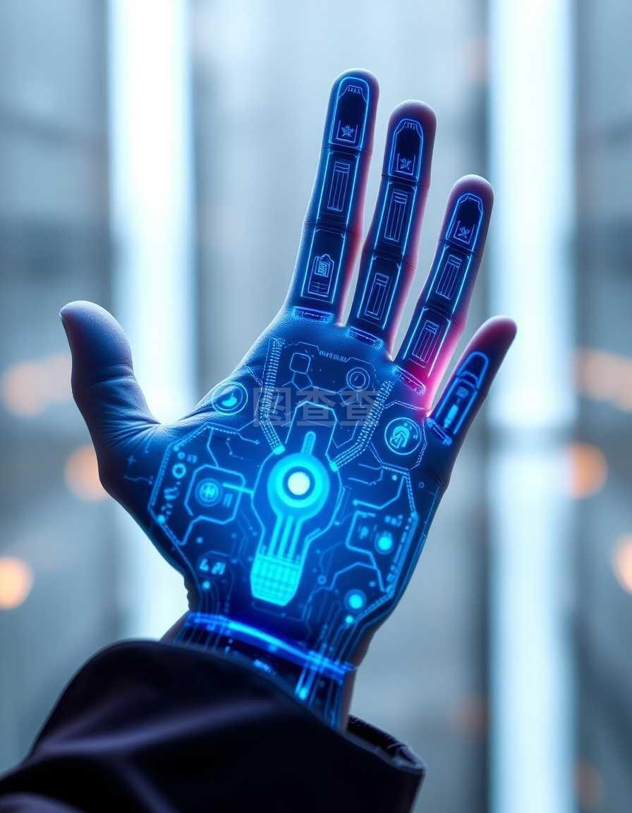 智能手展示未來(lái)科技